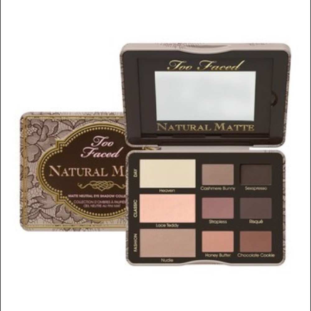 Too Faced Natural Matte Eye Palette a natural eye!